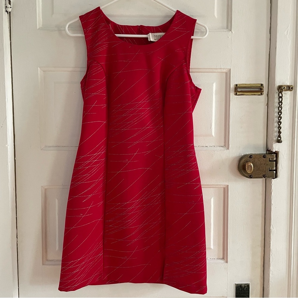 VTG Red Mini Dress
